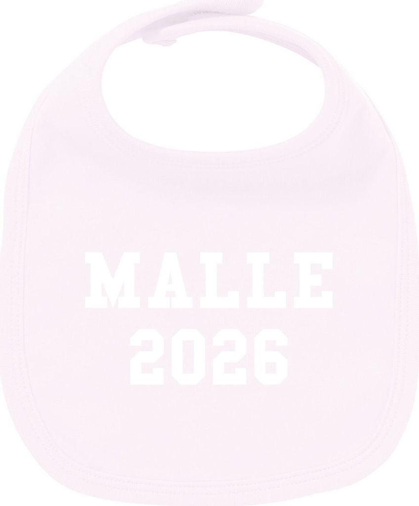 Huuraa Unisex Babylatz Malle 2026 Mallorca Geschenk Babypink Baumwolle Malle 2026 Mitbringsel
