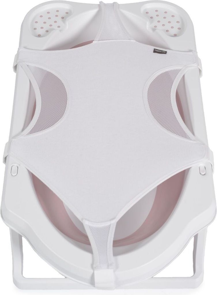 Cangaroo, Babybadewannen-Netz Pacific, Kunststoff Clips, Badewanneneinsatz weiß