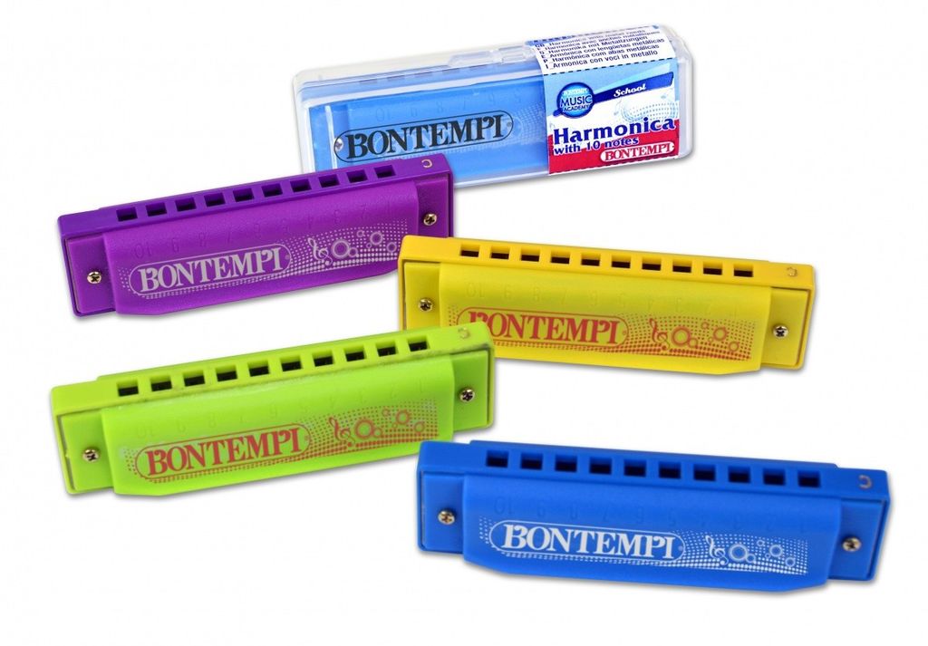 Bontempi Harmonica 10-Kanal-Farbe P24 32043, Preis fr 1 Stck.