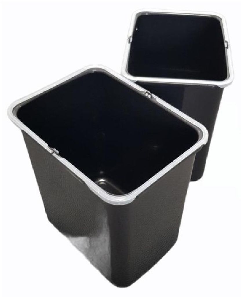 Ekotech Ersatzeimer 2x 16 Liter für Aladin o Ekko schwarz Produktbild 