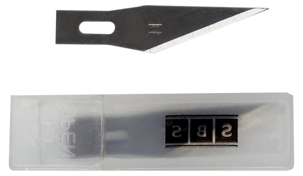 Bastelmesserklingen für Hobbymesser und Skalpell - 50 Stück