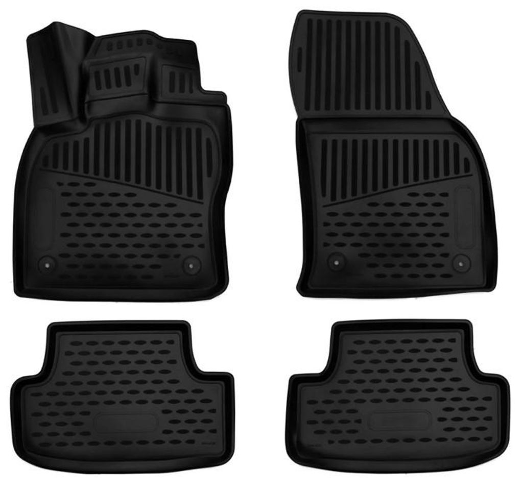 OMAC Fußmatten Set TPE für AUDI Q2 (GAB) Vorne+Hinten Produktbild 