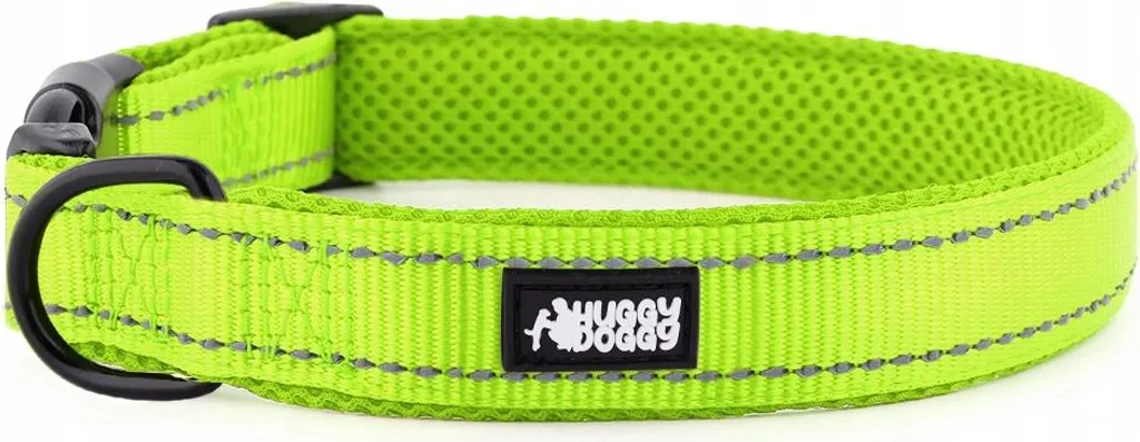 Collare HUGGY DOGGY XS Riflettente e Regolabile per Cuccioli Leggero