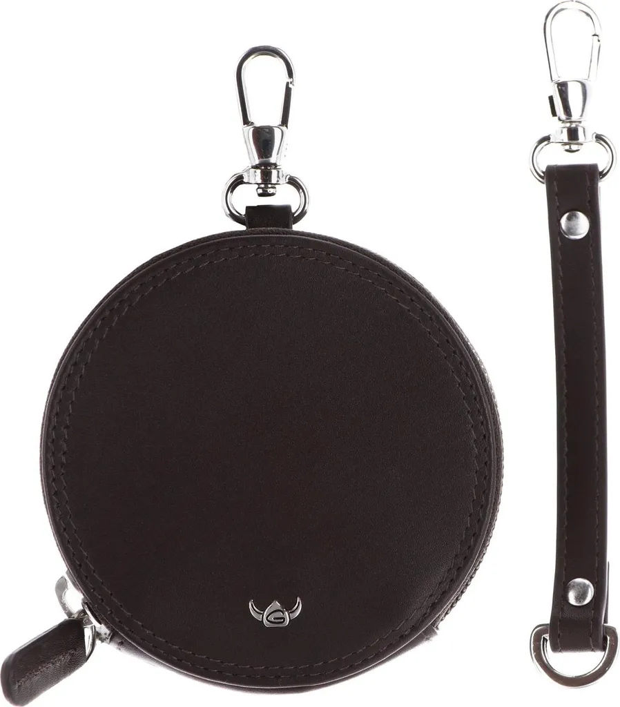 Custodia Chiavi Golden Head Polo 5110 Marrone Scuro per Viaggiatori
