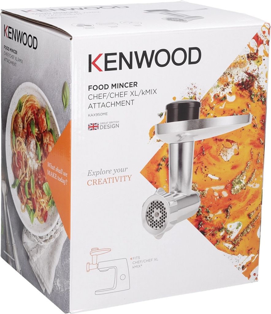 Kenwood KAX950ME Fleischwolf Aufsatz für Sense und kMix