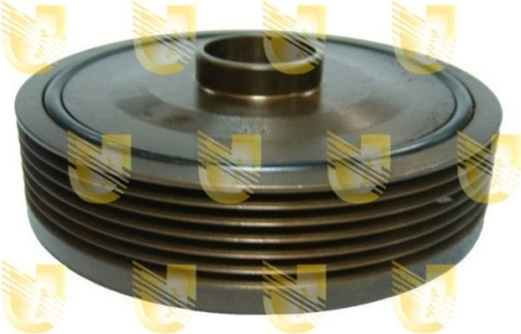 1 Riemenscheibe, Kurbelwelle UNIGOM 421733 für RENAULT