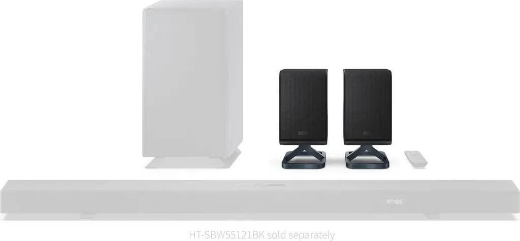 Haut-parleur Sans Fil Sharp HT-SPR52021 Noir Surround avec Audio Bluetooth - 5