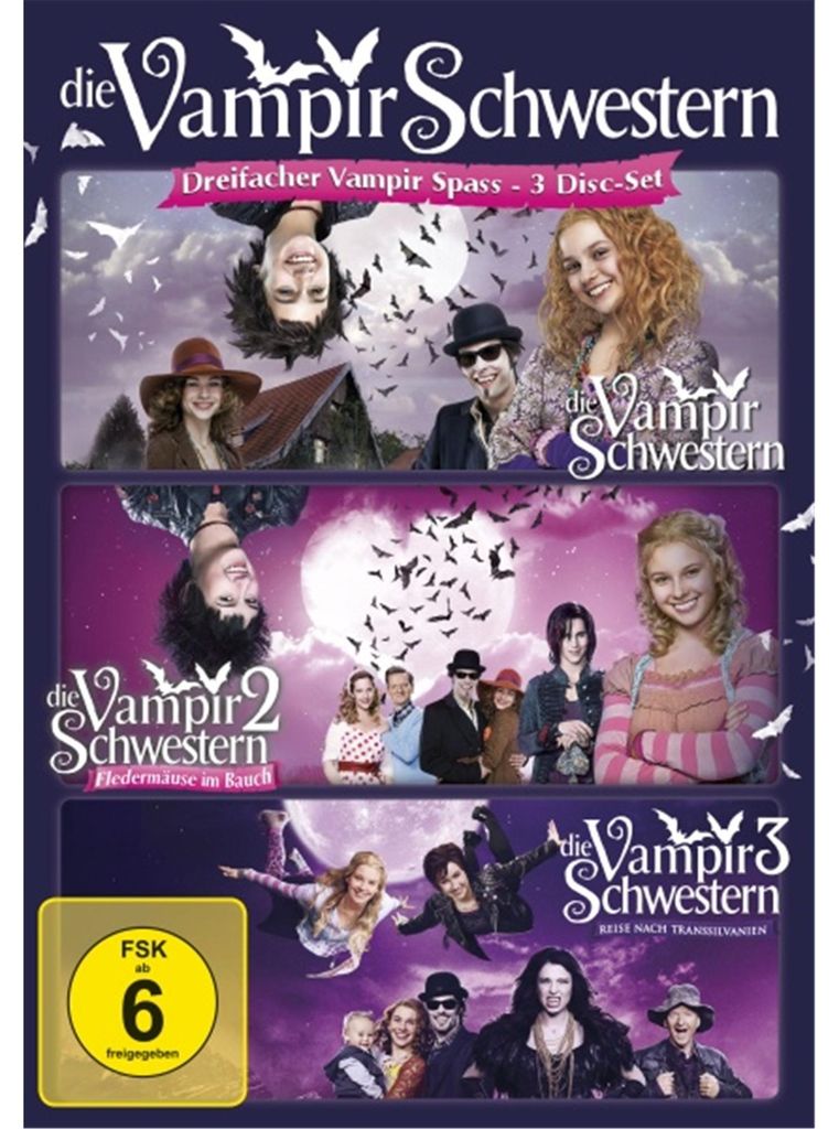 PLAION Vampirschwestern 1-3 (3 DVDs), Film, DVD, 279 min, Produktbild 