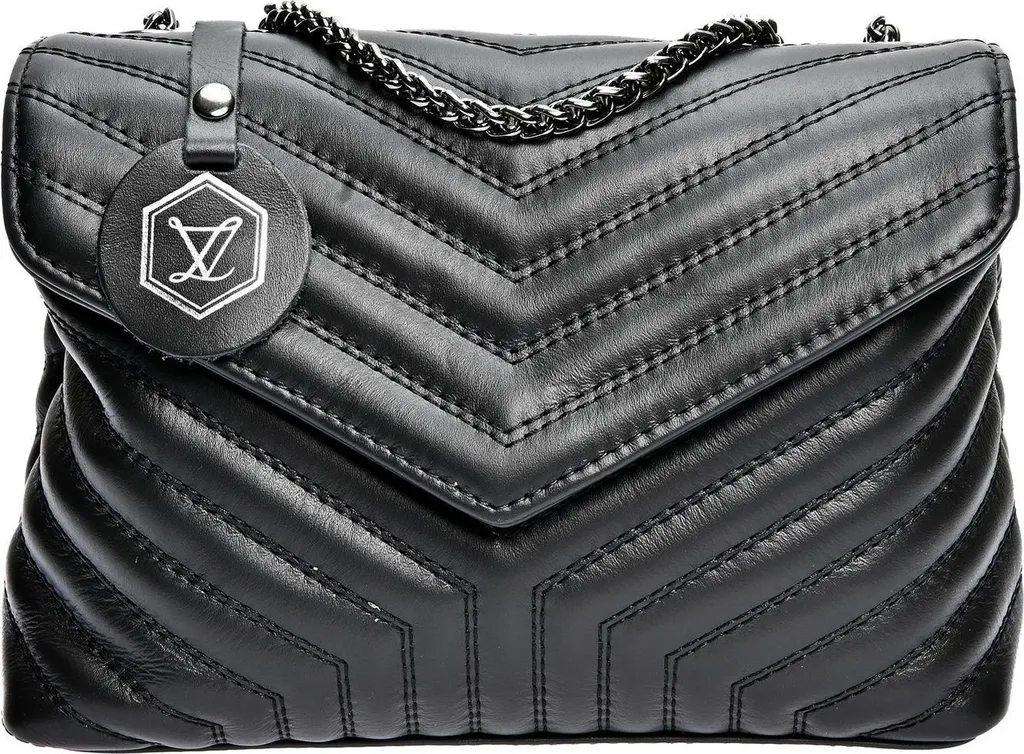 Petit sac bandoulière idéal pour soirée et ville Luisa Vannini NERO