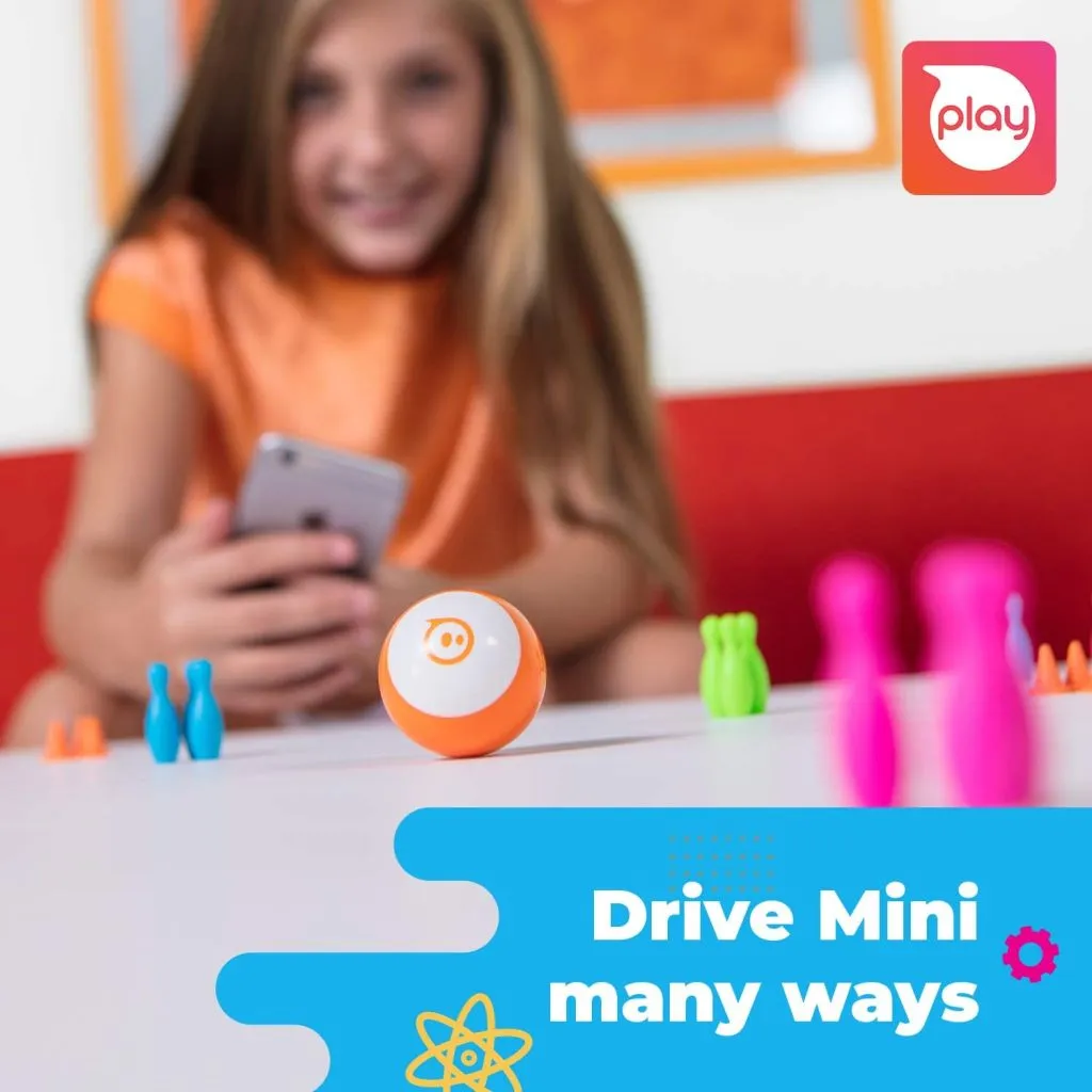 Robot Miniature Sphero Mini Vert avec Commande Faciale et Jeux Bluetooth - 3