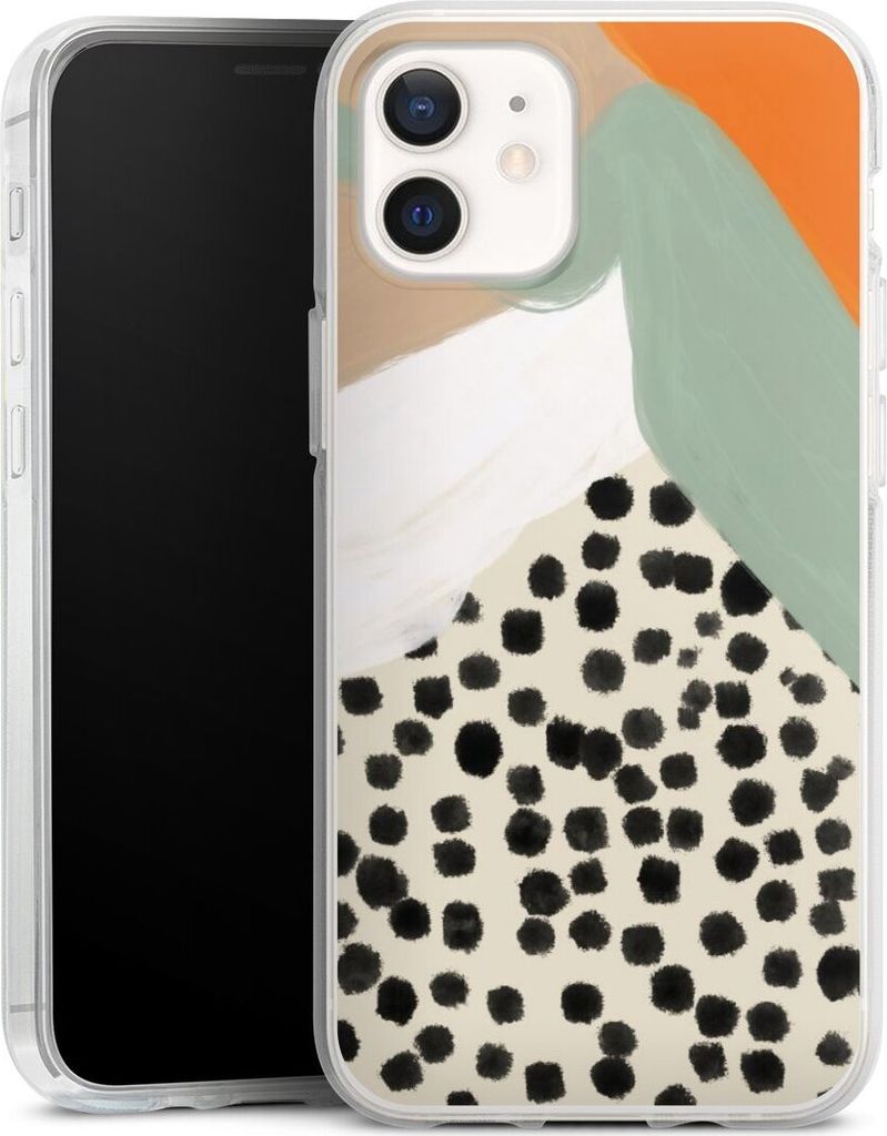 DeinDesign Handyhülle für Apple iPhone 12 mini Silikon Hülle Case Smartphone Schutzhülle Abstrakt Boho Kunst