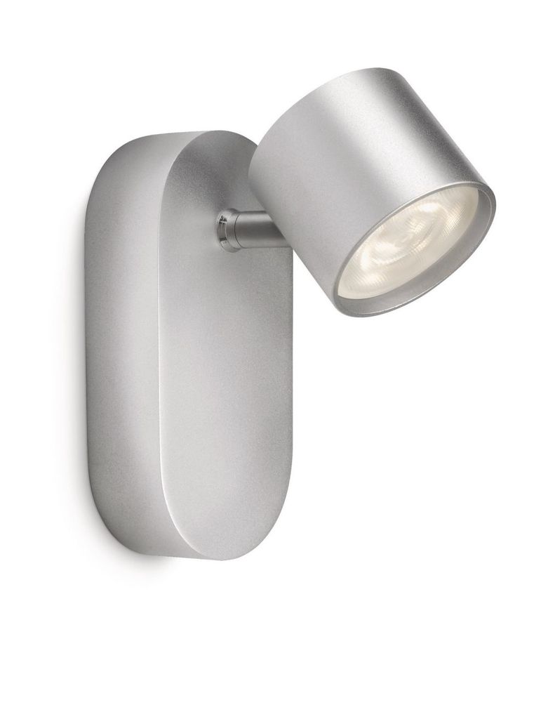Philips myLiving LED Wandspot Star aluminium
