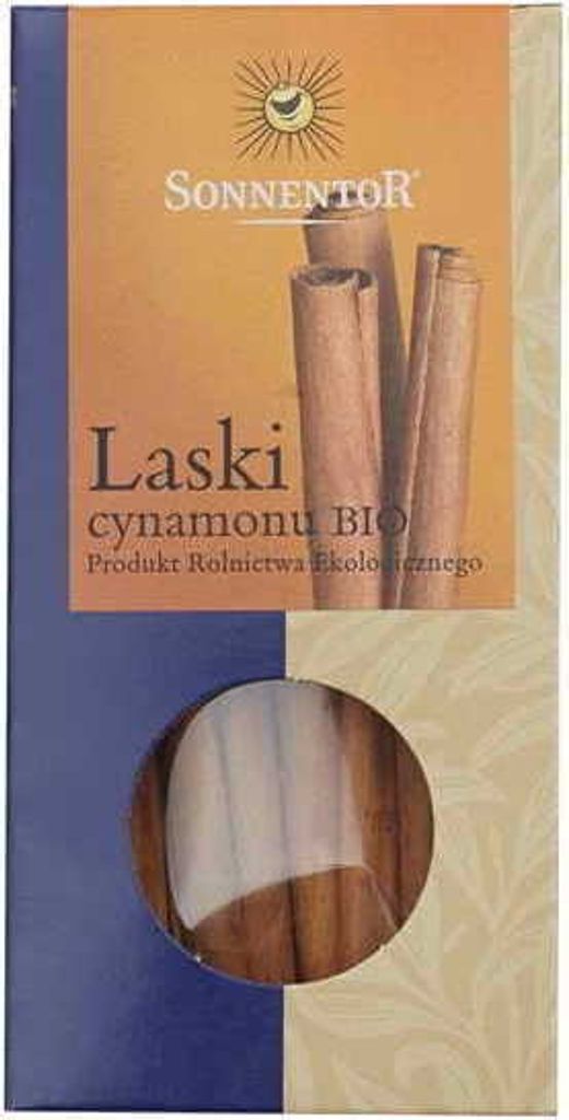 Sonnentor 00334, Przyprawy, 18 g, Cynamon, 209 kcal, 856 Zdjęcie produktu 