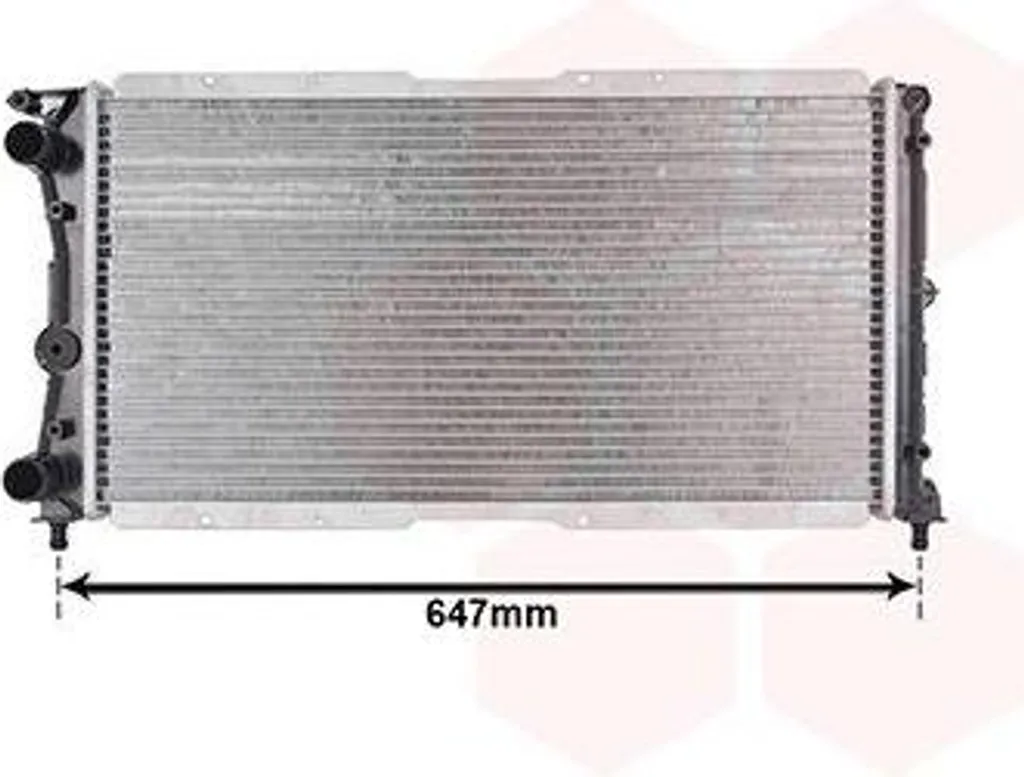Radiateur moteur pour FIAT PUNTO 176 remplacement système thermique