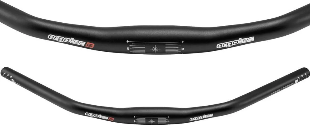 Guidon Ergotec Arceau Lady Town Ø 31.8 mm Noir 620 mm pour Vélo de Ville