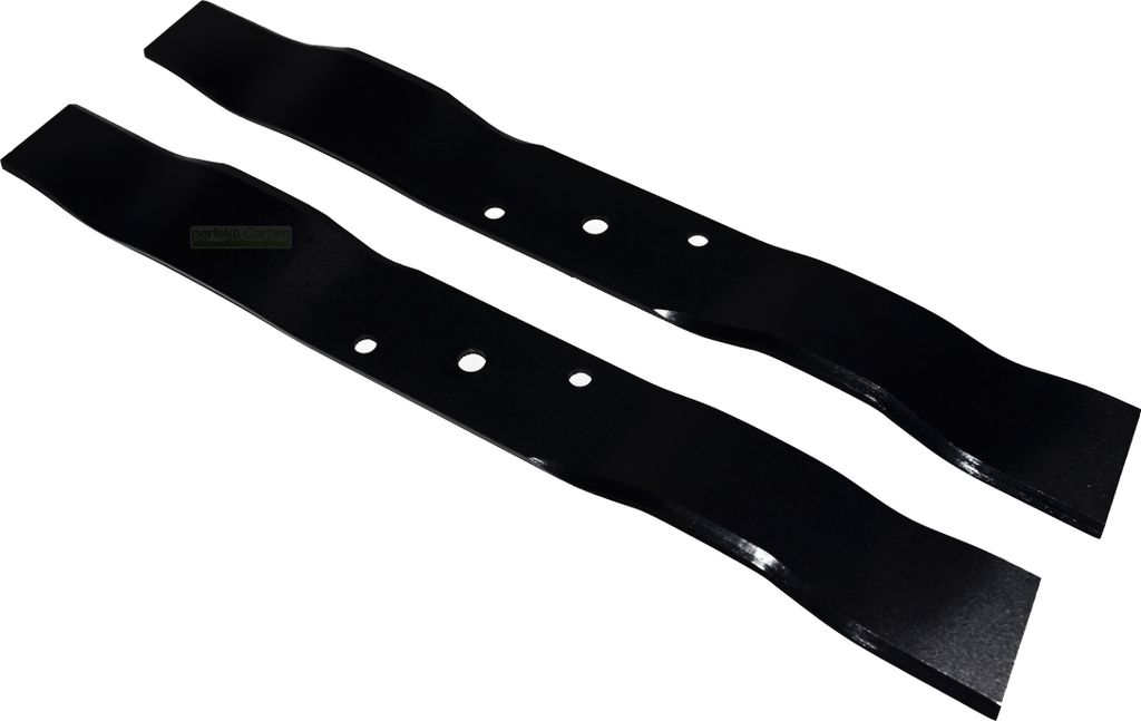 2 X 45 CM Rasenmähermesser Satz für Stiga Villa 85M, Mulcher, Maestro - HQ Stahl