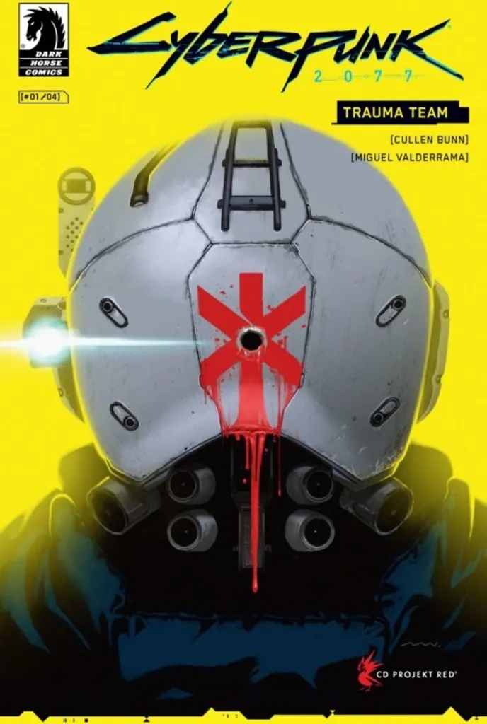 Statue de Collection Cyberpunk 2077 Trauma Team - Bunn Cullen 25cm PVC