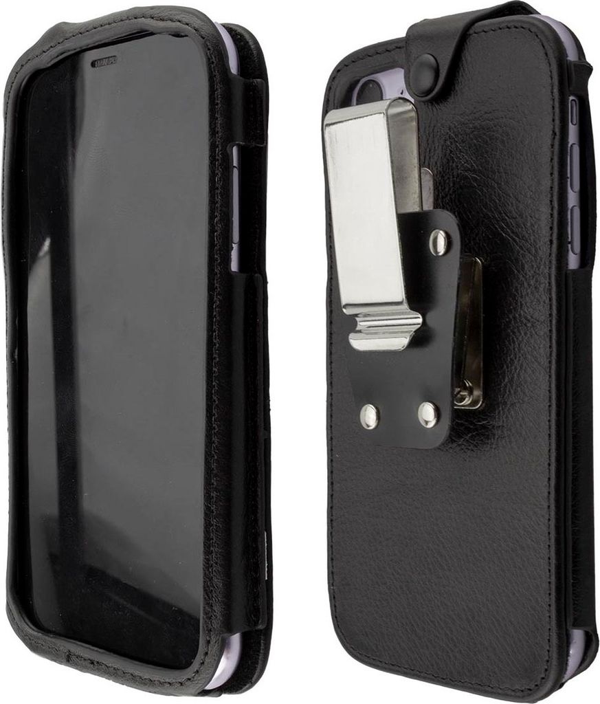 caseroxx Schutz-Tasche Noble-Line Ledertasche passend für Apple iPhone 11 Holster