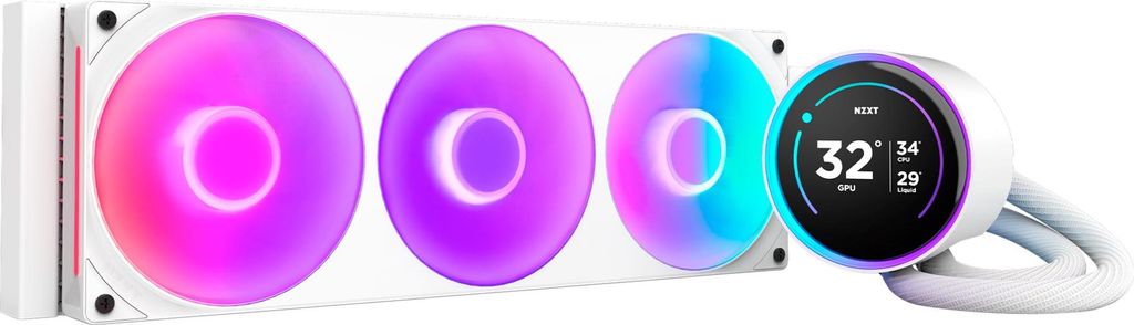 NZXT Kraken Elite 360 RGB, Kapalinový chladič typu vše v Obrázek produktu 