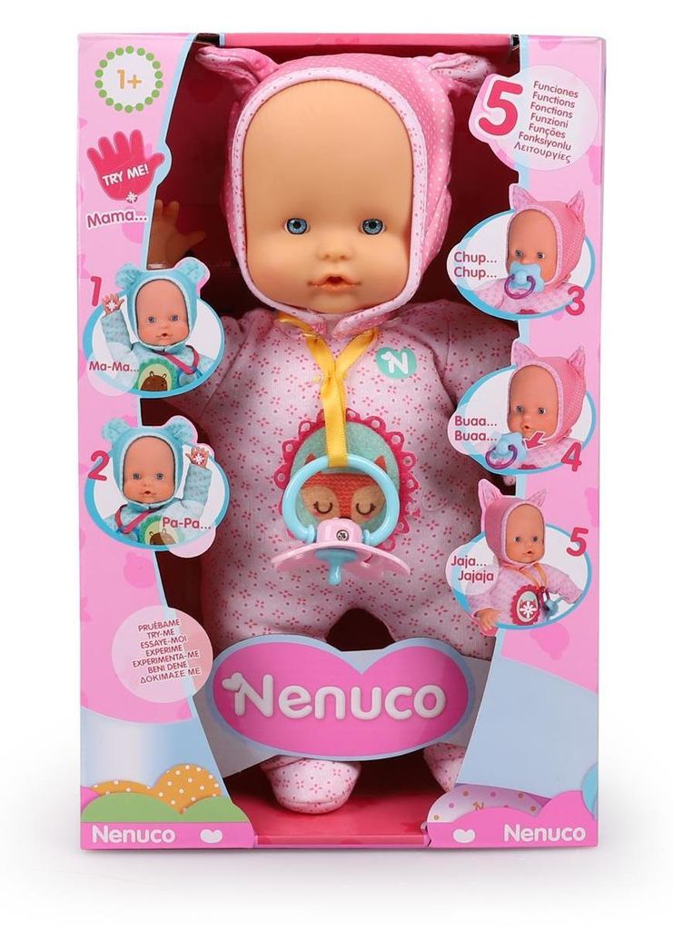 Nenuco 700013381, Babypuppe, 1 Jahr(e), Junge/Mädchen, Mit Produktbild 
