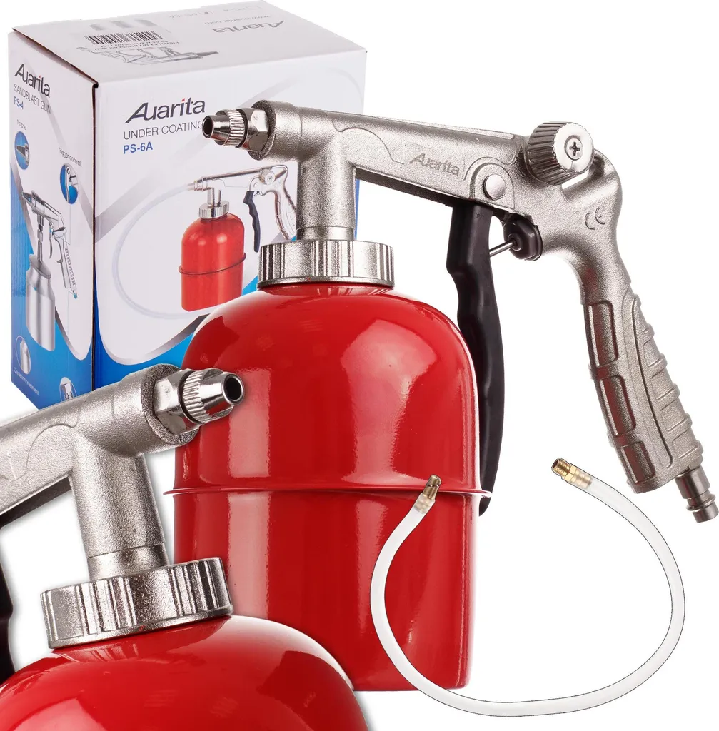 Pistolet anti-gravillon pneumatique avec tuyau flexible Auarita PS-6A