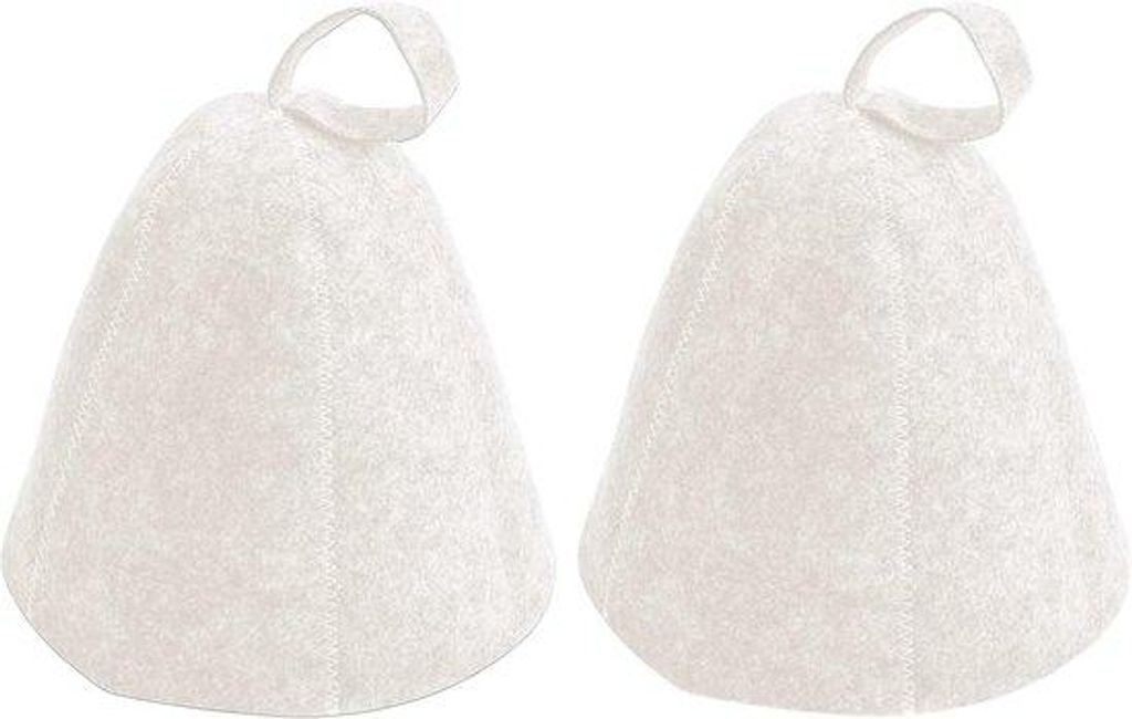 Saunahood-Set aus 2 Teilen - Fleece-Decke gegen Hitze für Damen und Herren - Saunazubehör