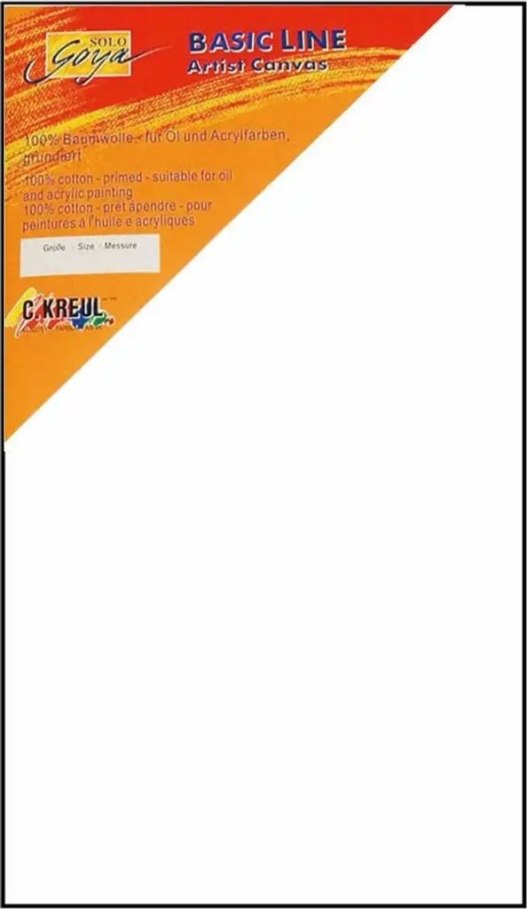 SOLO GOYA Stretched Canvas Basic Line 60 x 100 cm Produktbild 