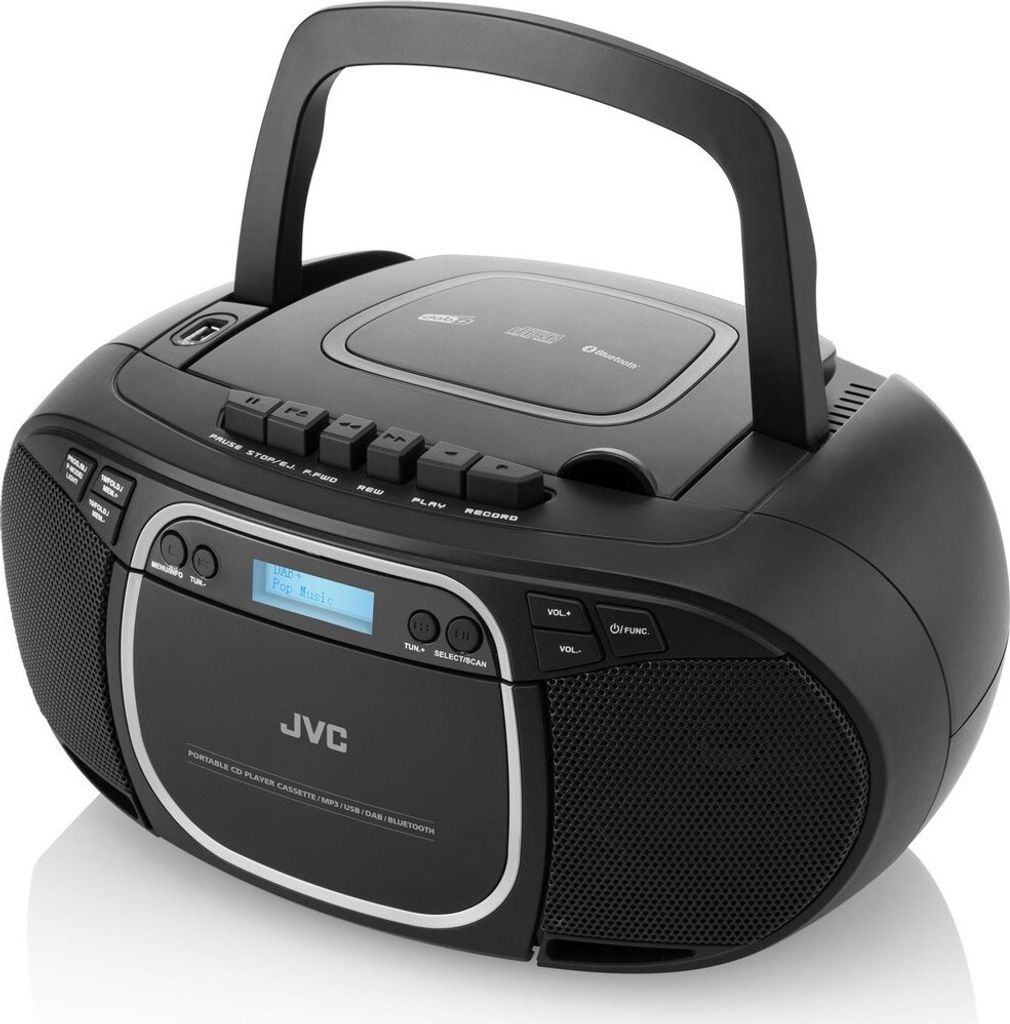 JVC Boombox black RC-E561B-DAB Zdjęcie produktu 7