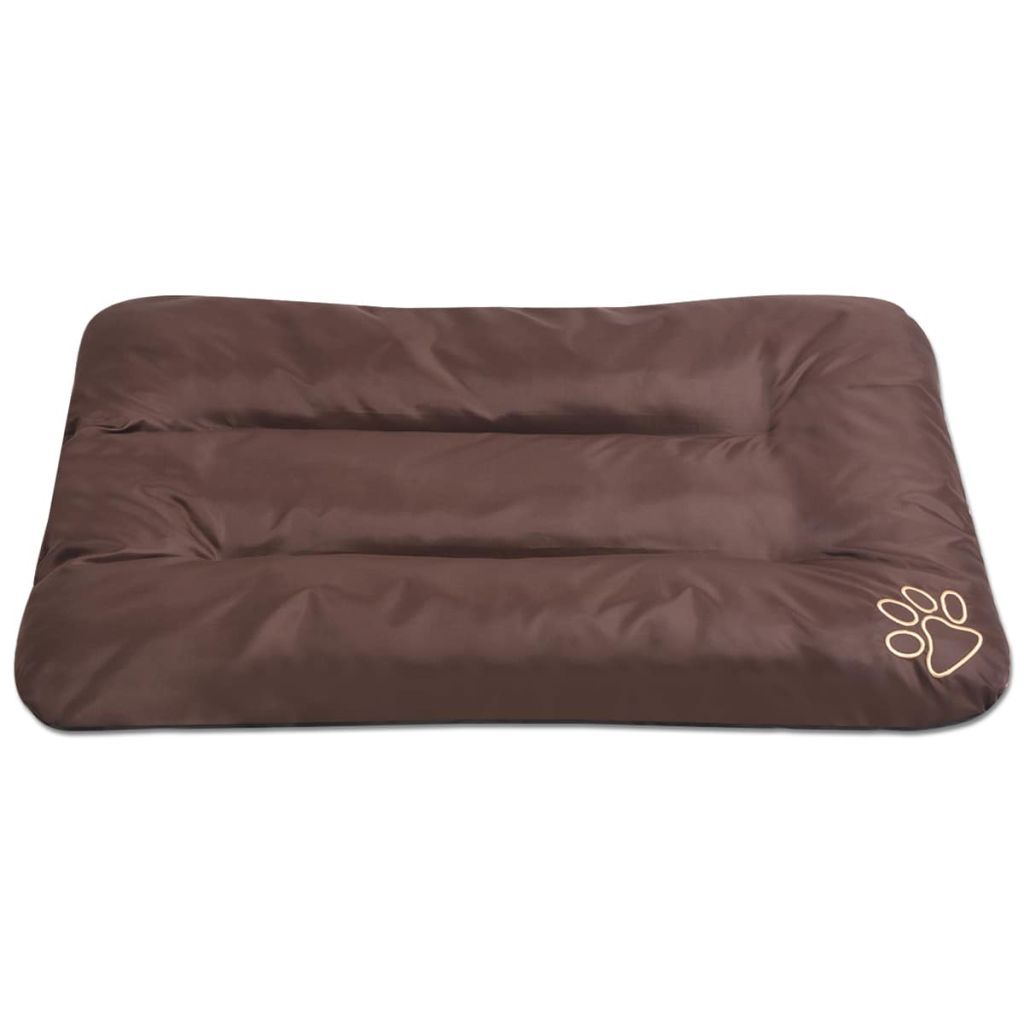 vidaXL Letto per cani taglia XL Marrone Immagine del prodotto 