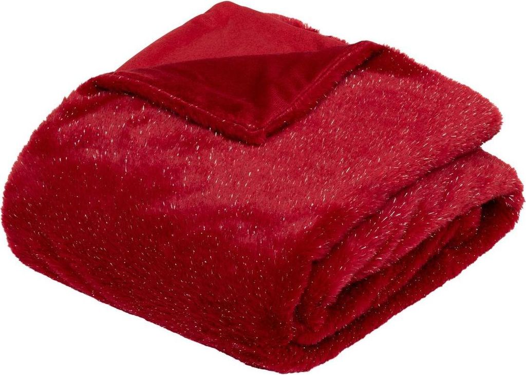 Plaid four tilde rot 130x180 - Feeric Lights & Christmas