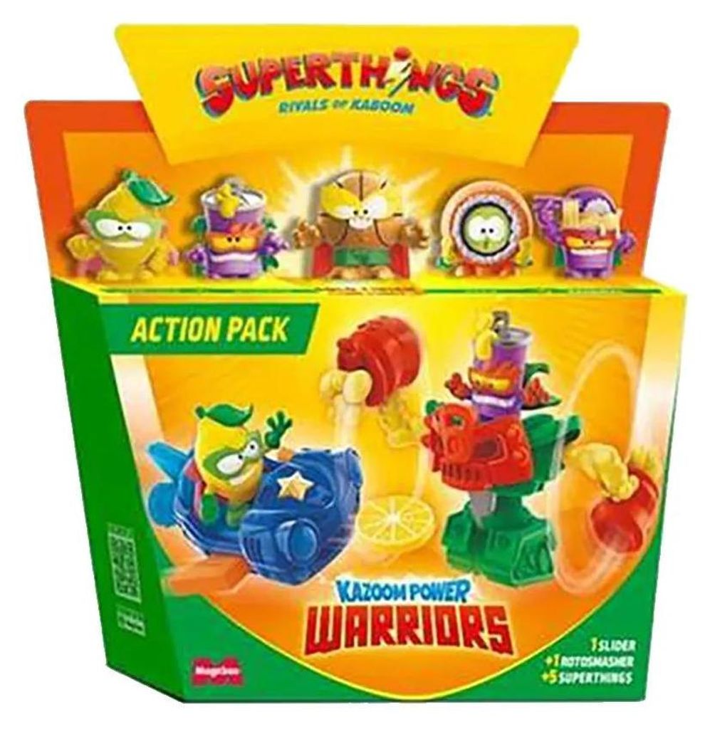 Magic Box Superthings Kazoom Power Warriors Action Pack 5 Produktbild 