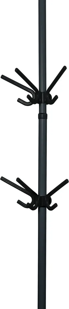 Patère Murale Triple Noire Hercules : Support de Rangement Multi-usage - 6