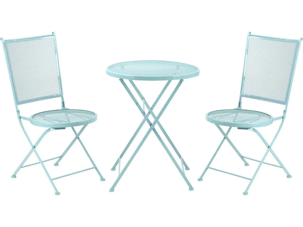 Garniture de jardin pliable 3 pièces pour optimiser petits espaces