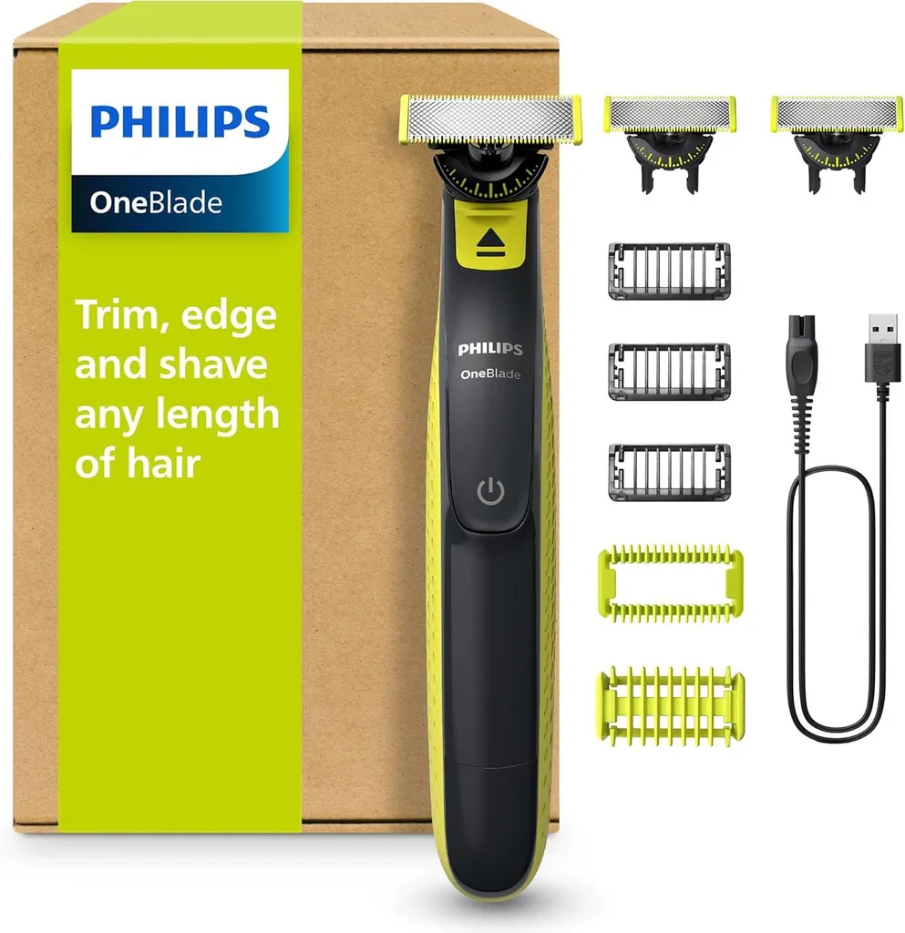 Rasoir pour Visage et Corps Philips OneBlade 360 - Rasage Sec ou Humide