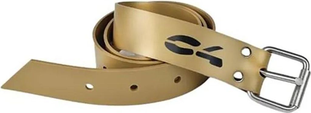 C4 Freediving Marseillaise Silicone Stainless Steel Buckle Gürtel Silber Silber One Size