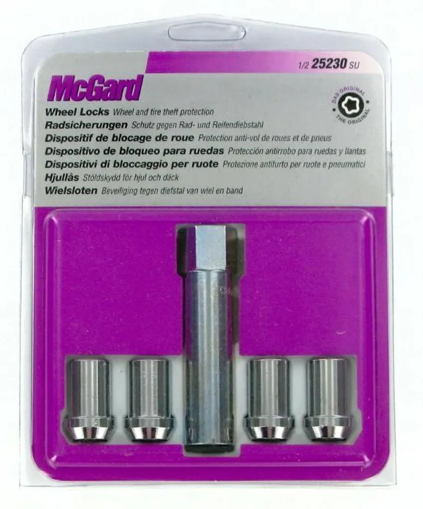 Antivols de Roue pour Jeep et Ford McGard F030 Tuner Style 1/2x20 Chrome