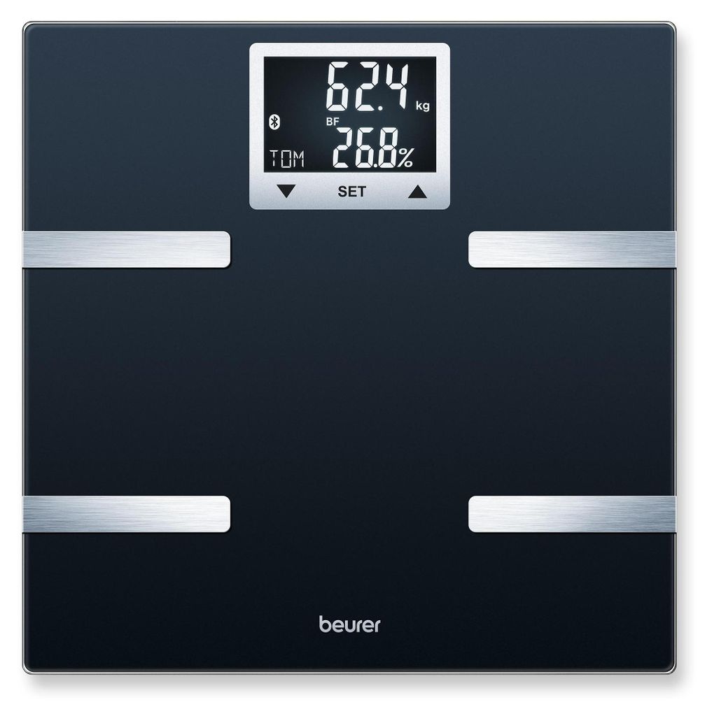 BEURER Fettanalysewaage b.180kg LCD-Anz 8Speicher BMR+AMR Zdjęcie produktu 