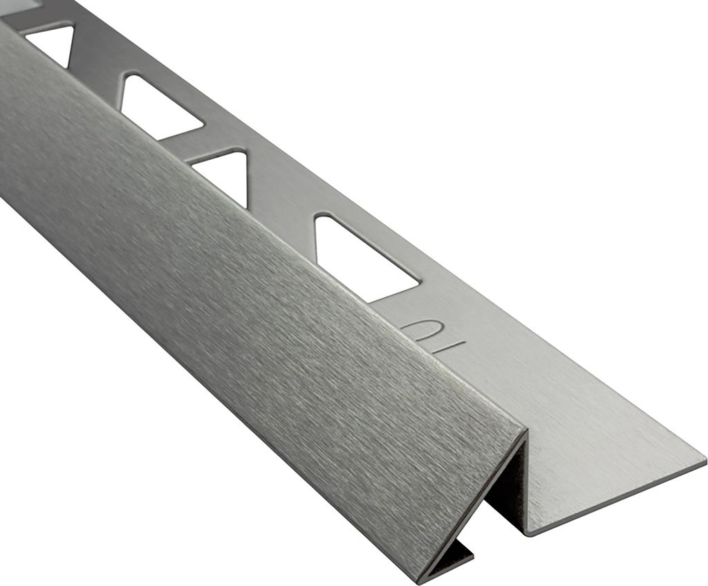 Dreiecksprofil V-Profil Edelstahlschiene Edelstahl V2A L250cm H10mm gebürstet