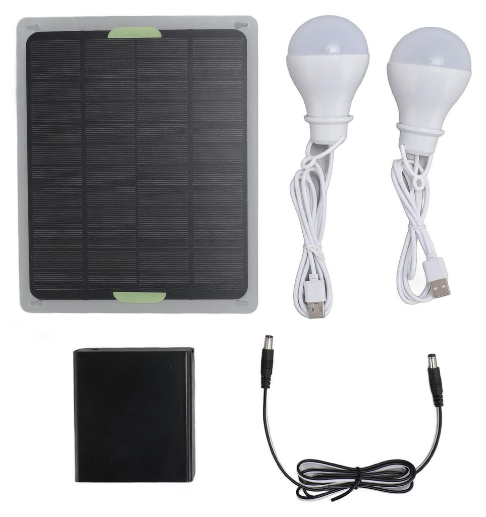 Solar-Glühbirnen für den Außenbereich, tragbar, wiederaufladbar, LED-Zelt, wasserdicht, Camping-Lampen