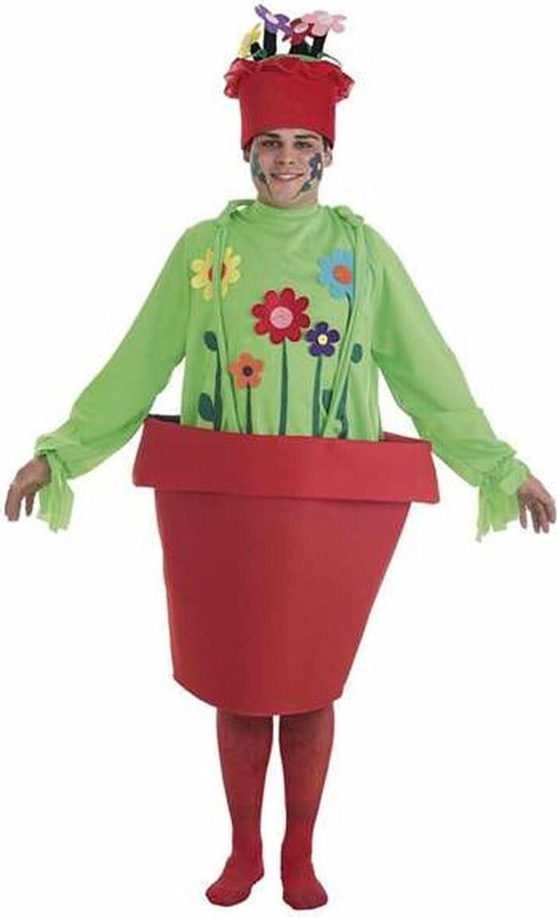 Verkleidung für Erwachsene Blumentopf M/L (3 Stücke)