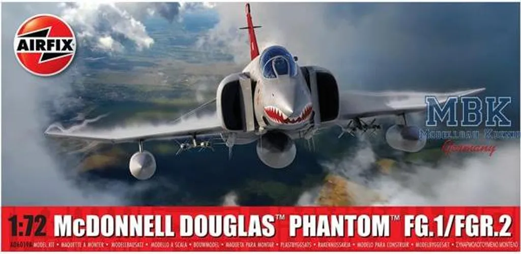 Maquette Phantom Airfix 1:72 assemblage facile sans défaut de moule - 2