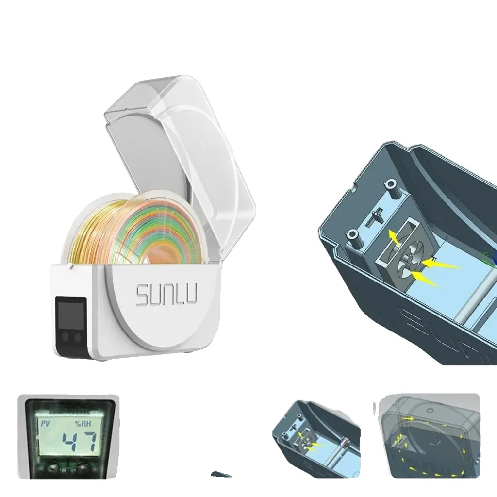 Essiccatore Professionale Filamento 3D SUNLU S1 Plus - Stop Umidità