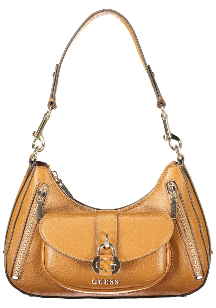 Sac à main marron avec bandoulière et grand volume | Chic quotidien