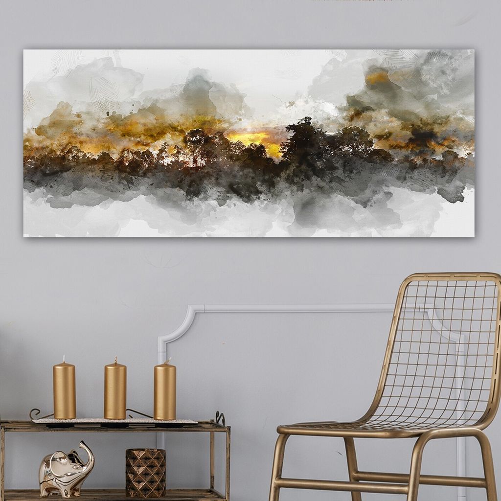 Wallity, YTY563384080_50120- ERN1631, Bunt, Leinwandbilder, 50 x 120, 100% Leinwand