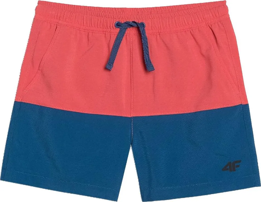 Short de bain garçon 4F rouge anti-irritation confortable 10 ans