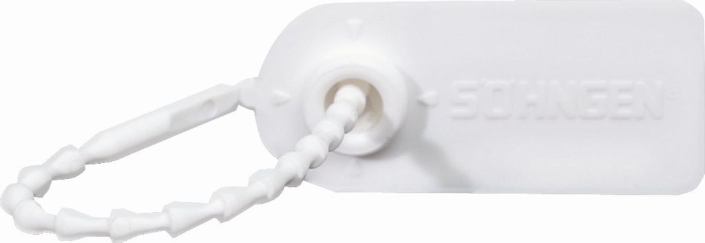 SÖHNGEN® 0301222 Sicherheitsplombe - weiß, 10 Stück Produktbild 