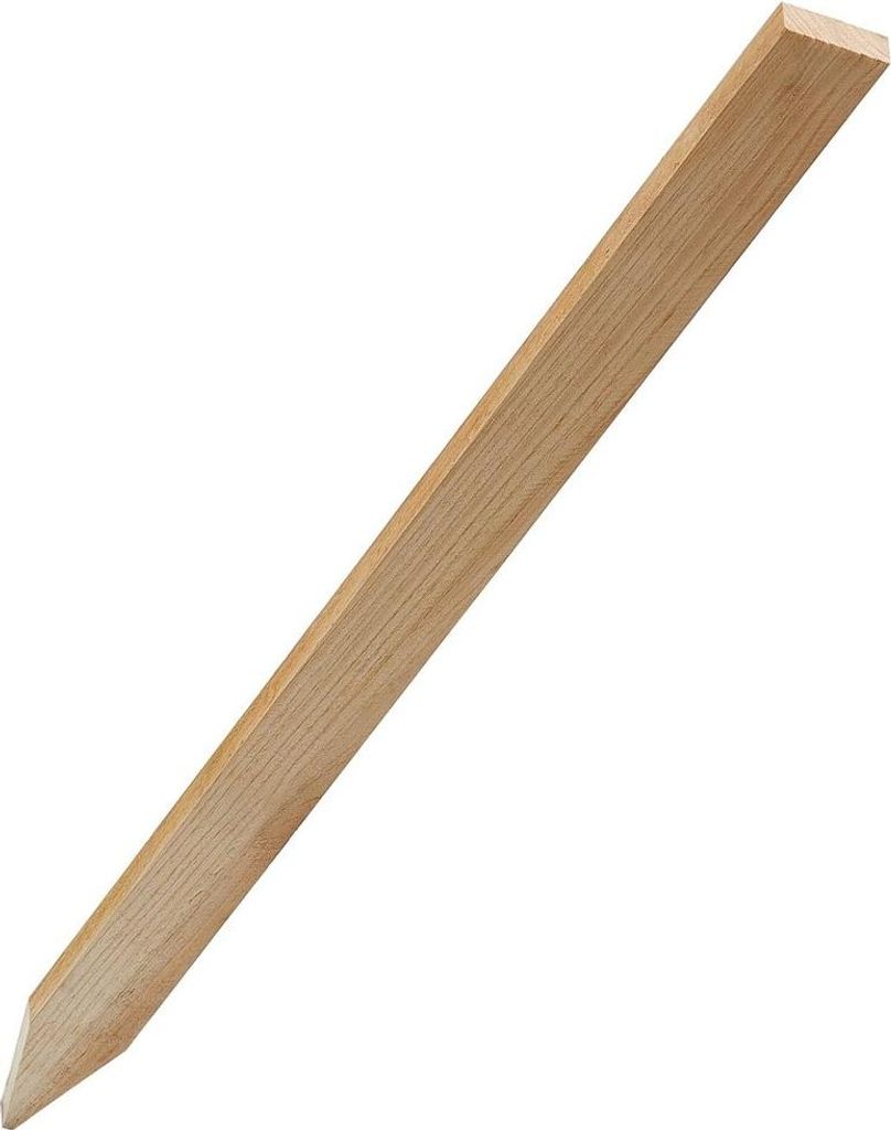 Holzpfähle für den Garten, 25 Stück, 12,7 × 38,1 × 914,4 mm Vermessungspfähle, Gartenpfähle mit scharfer Spitze, Pflanzenstützpfähle aus T...