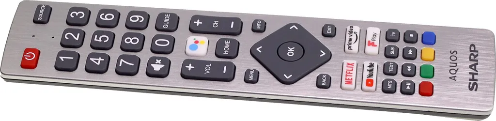 Télécommande Sharp SHW/RMC/0134N originale pour téléviseurs Aquos LED