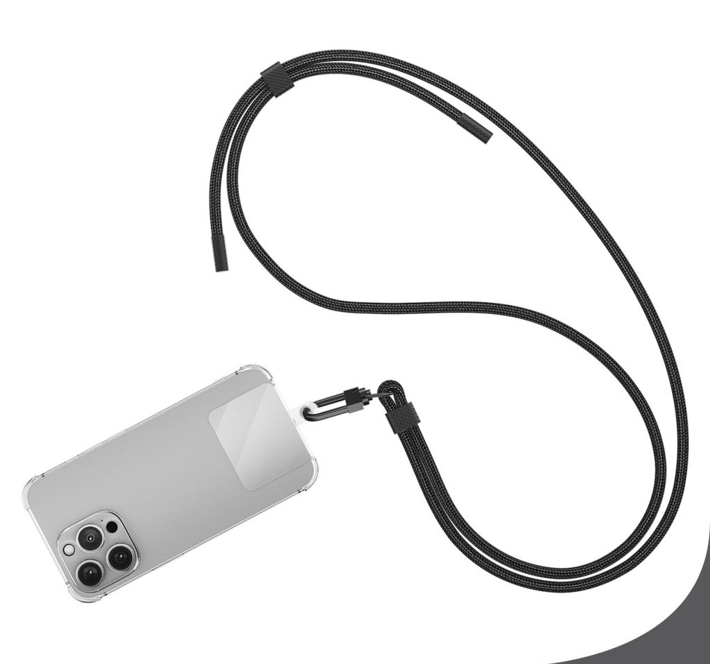 4smarts Universal Handykette PhonoLace onyx schwarz (540489)