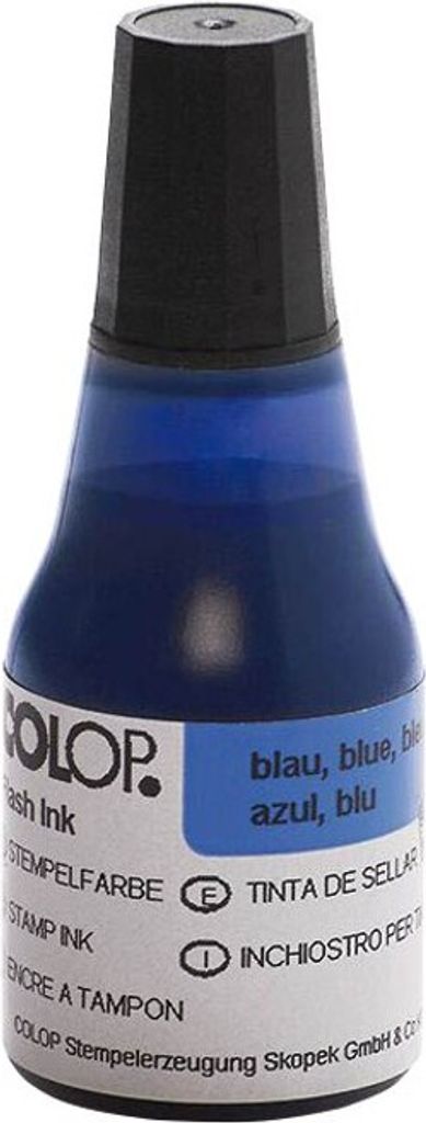 COLOP Stempelfarbe blau 25,0 ml